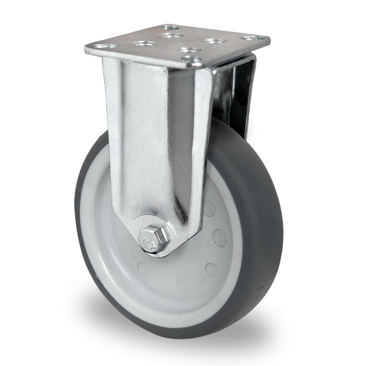 fast hjul d 100 mm serie P2T2 glidelager