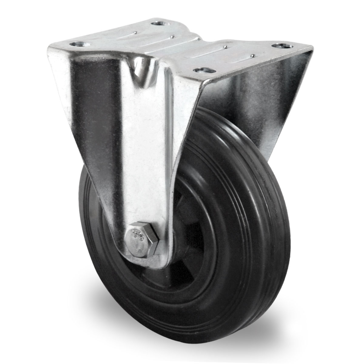 fixed castor d 125 mm series P4S4 roller bearing