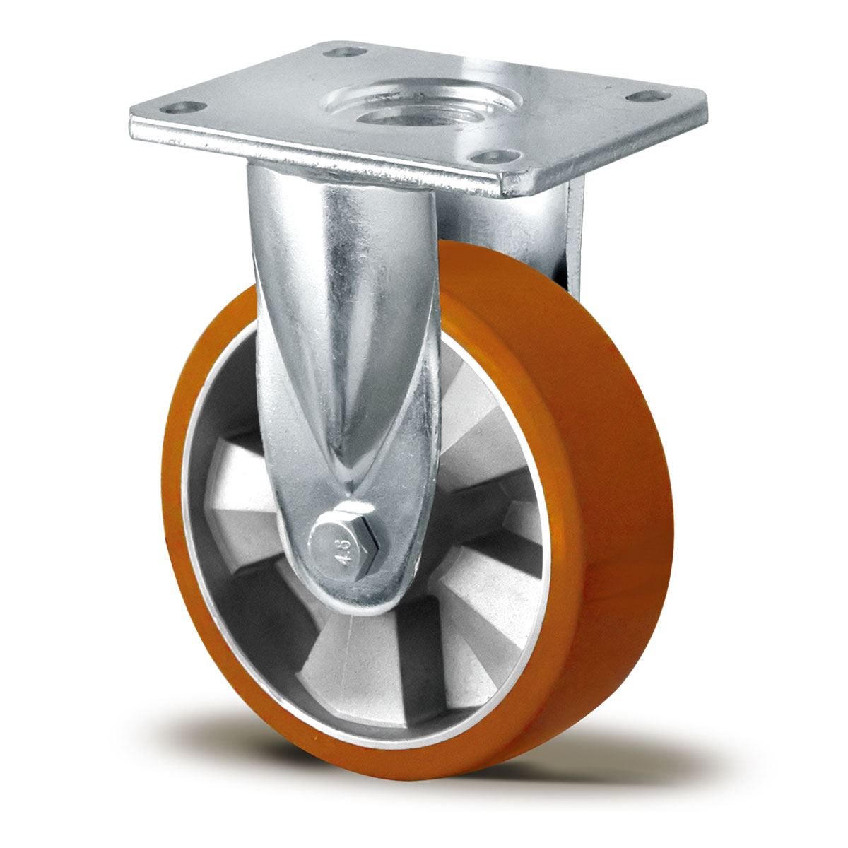 fast hjul d 160 mm serie BAU5 dobbelt kugleleje