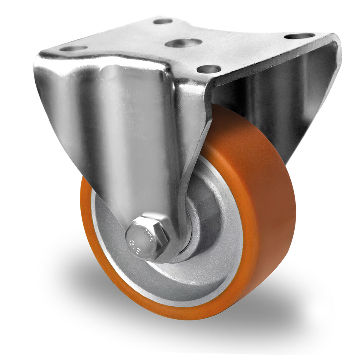 fixed castor d 80 mm series DAU5 double ball bearing