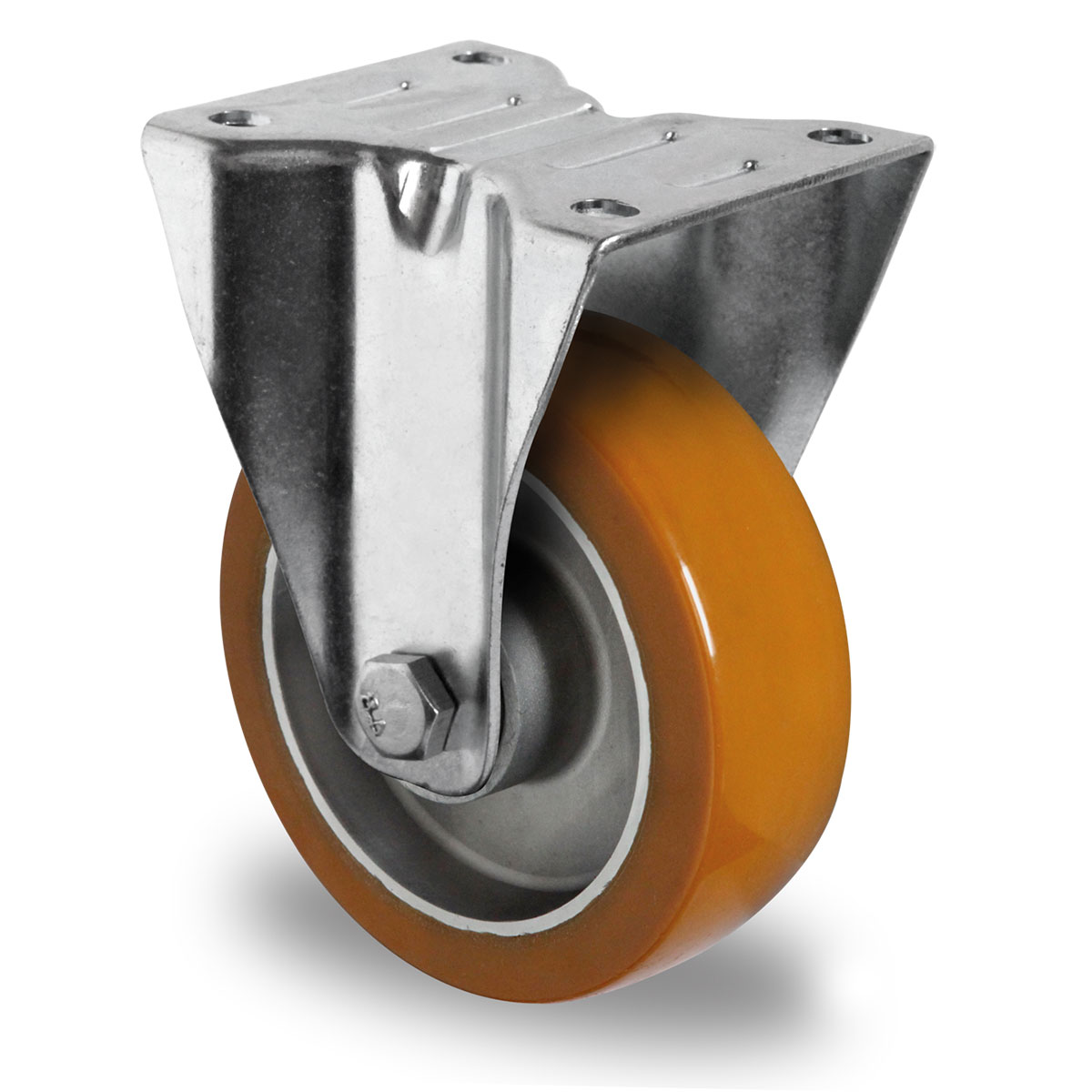 fixed castor d 125 mm series AAU5 double ball bearing