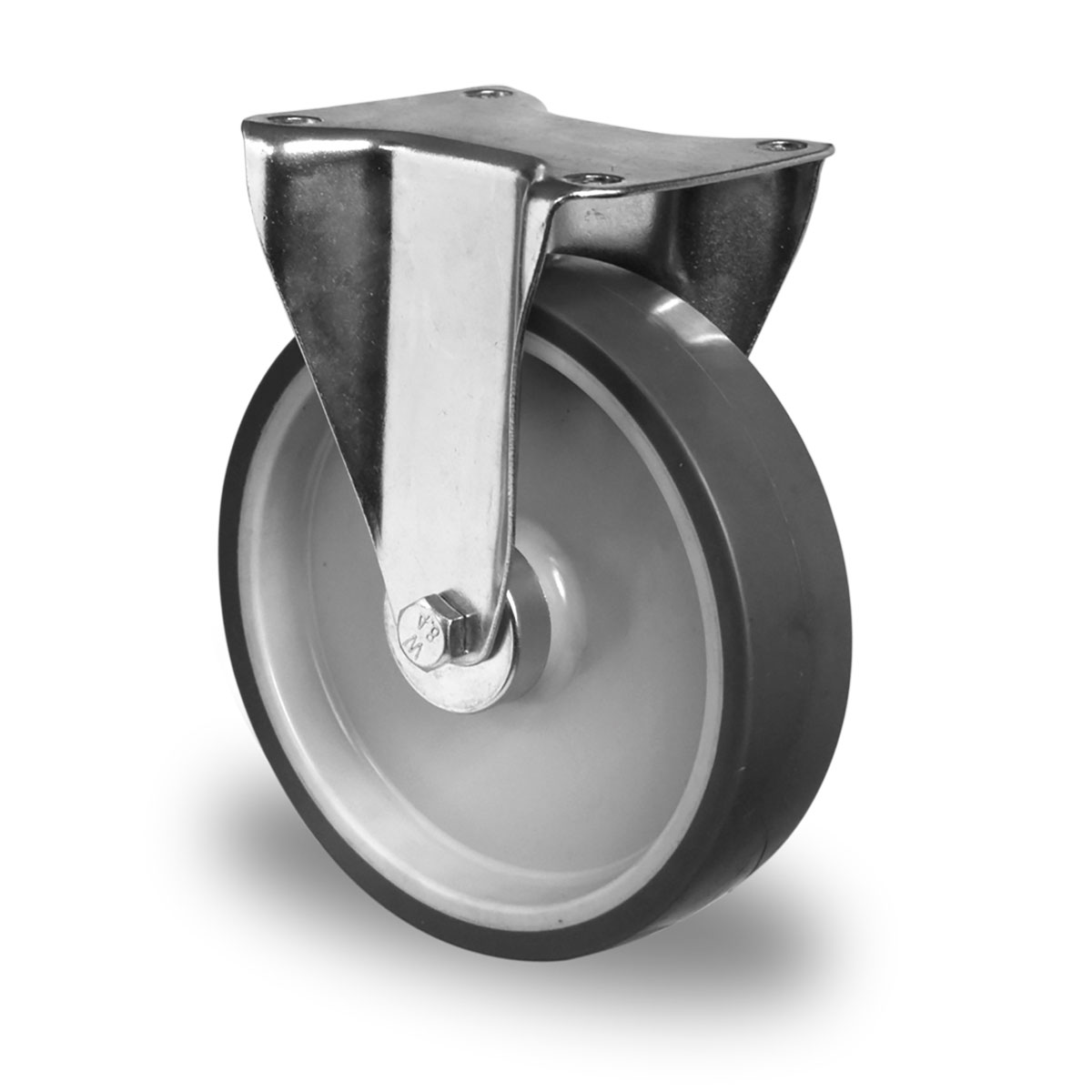 fixed castor d 200 mm series P2V2 roller bearing