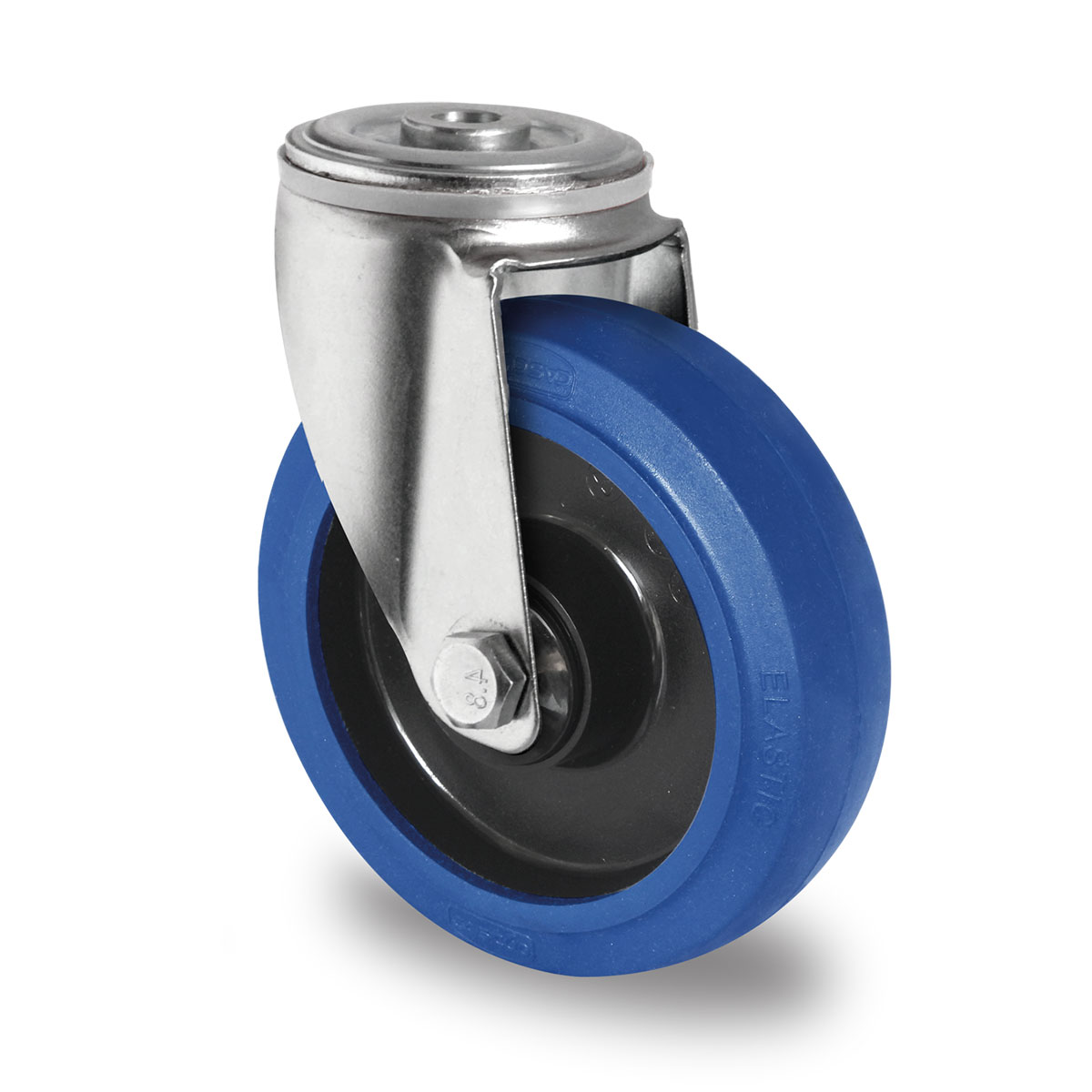 bolt hole swivel castor d 100 mm series R4E1 ball bearing