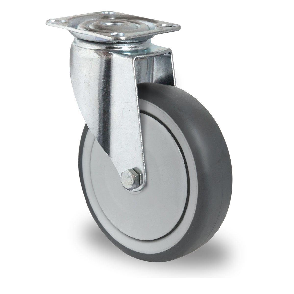 swivel castor d 100 mm series P2T2 ball bearing