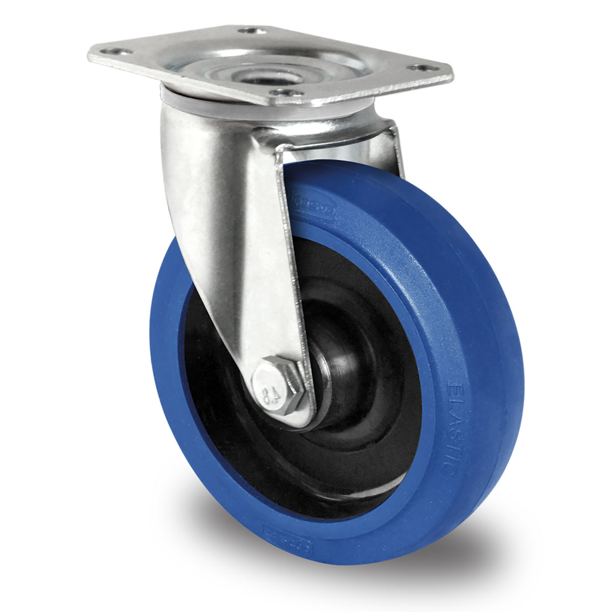 swivel castor d 80 mm series R4F1 roller bearing