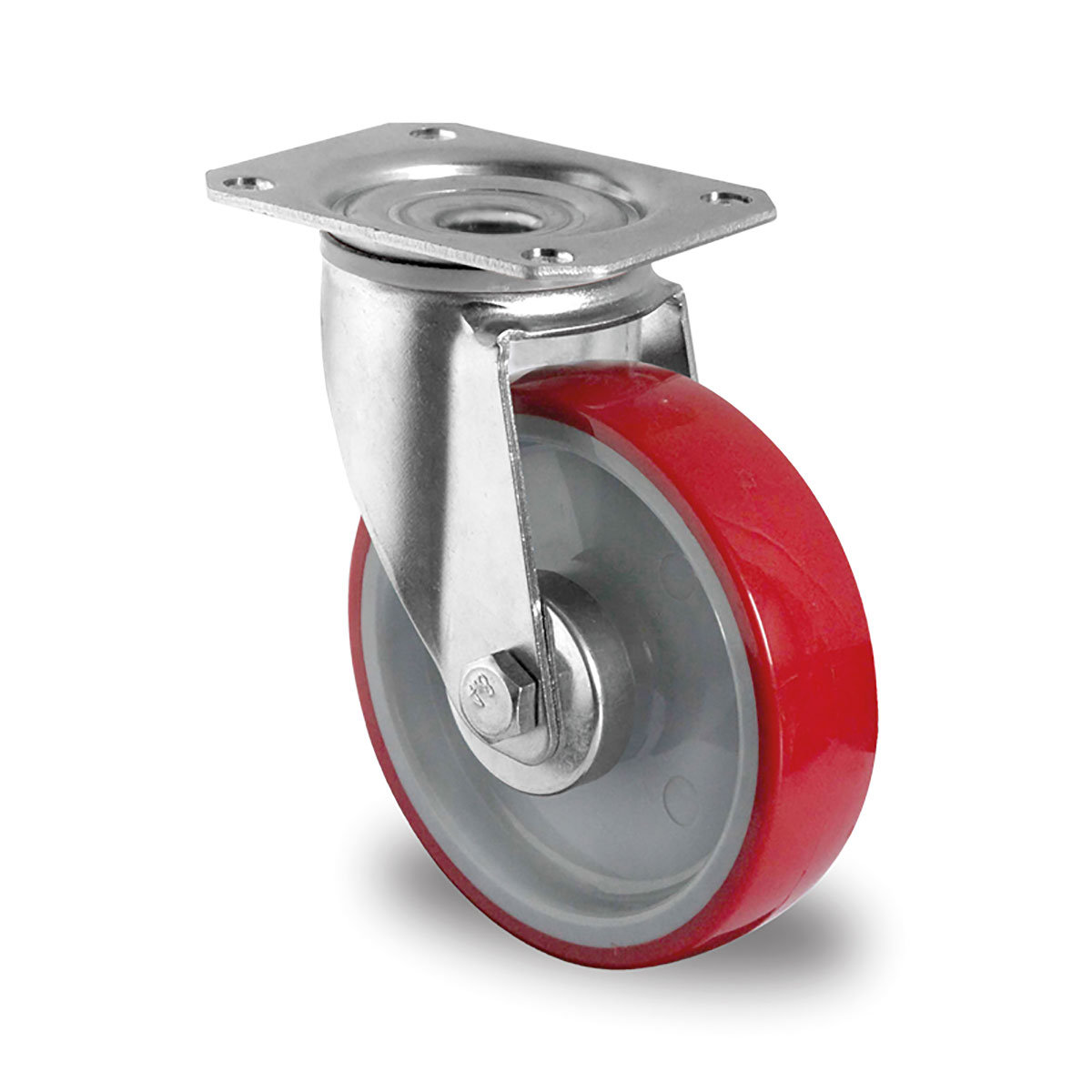 svingbart hjul d 100 mm serie N2U6 rullelager