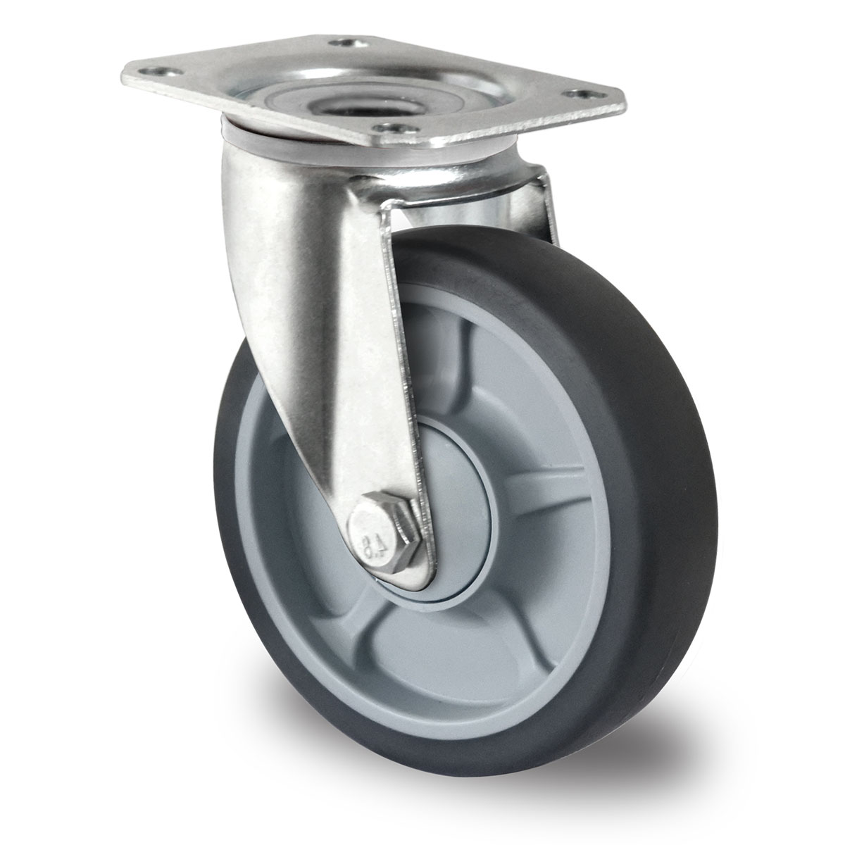 swivel castor d 125 mm series P2G2 ball bearing