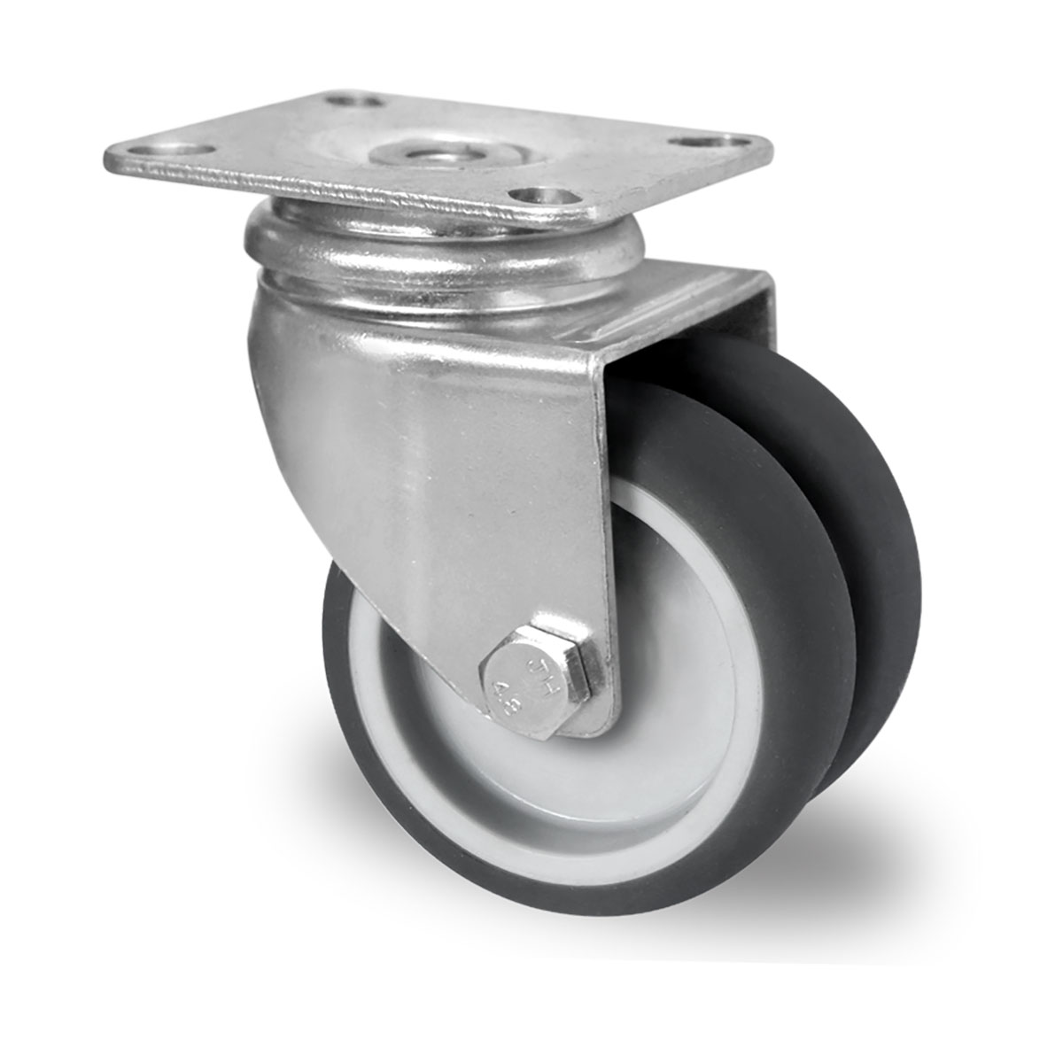 Lenkrolle d 75 mm Serie P2T2 Gleitlager