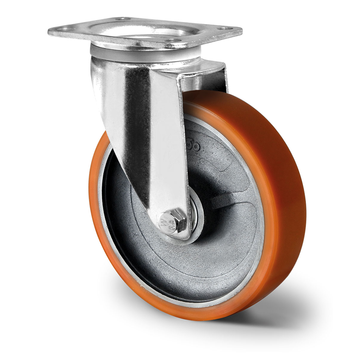 swivel castor d 125 mm series I2U5 double ball bearing