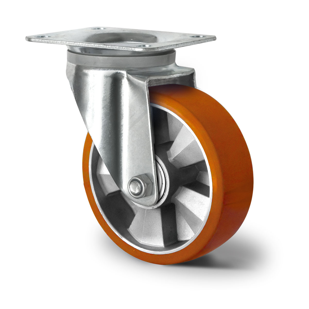 swivel castor d 160 mm series BAU5 double ball bearing