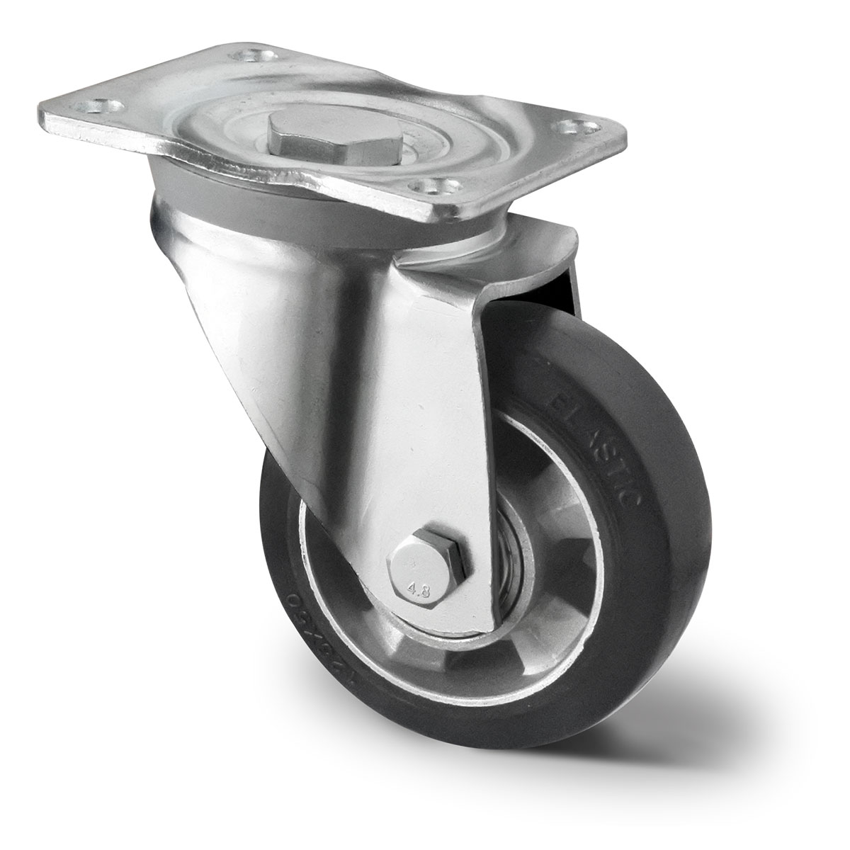 swivel castor d 125 mm series BAF4 double ball bearing