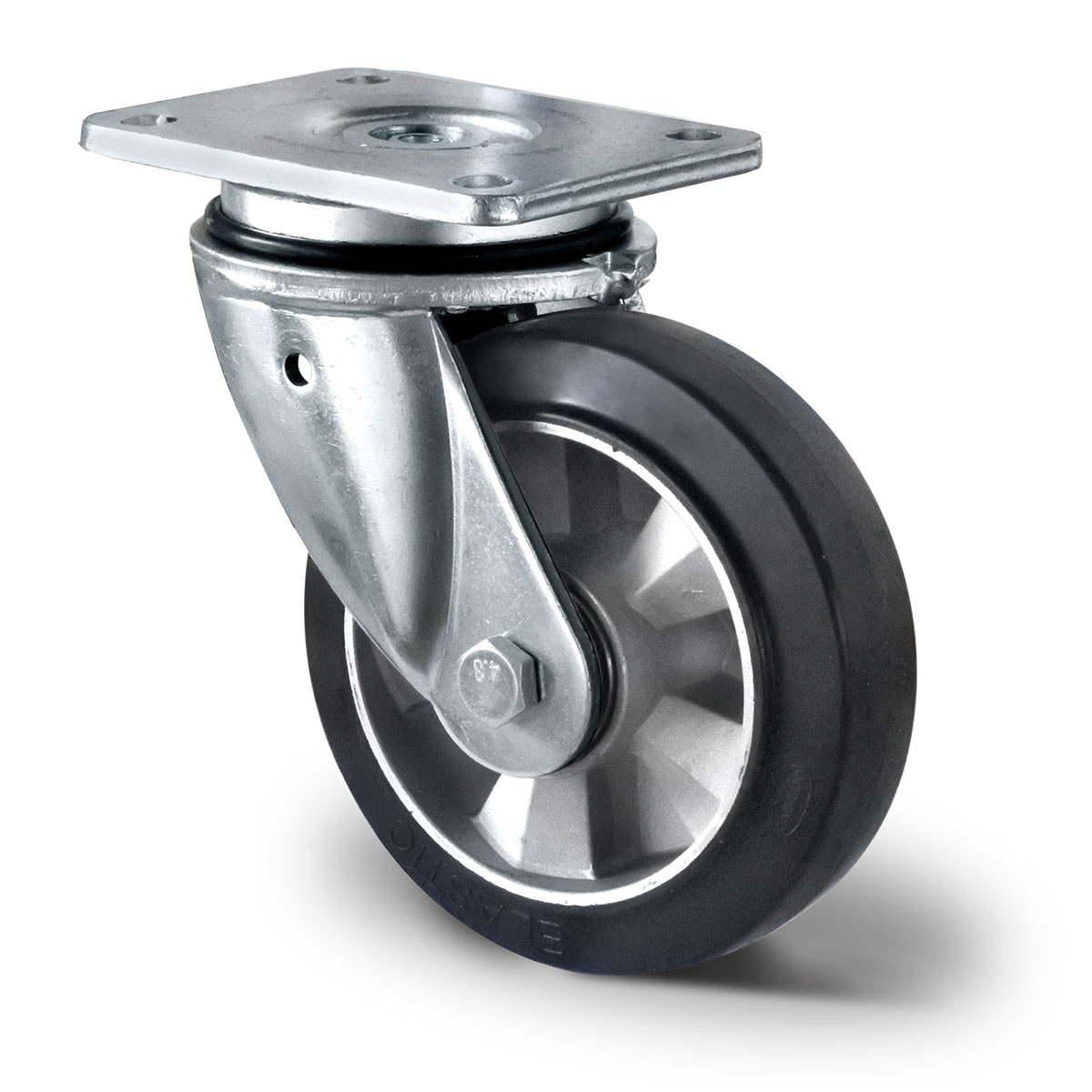 swivel castor d 125 mm series BAF4 double ball bearing