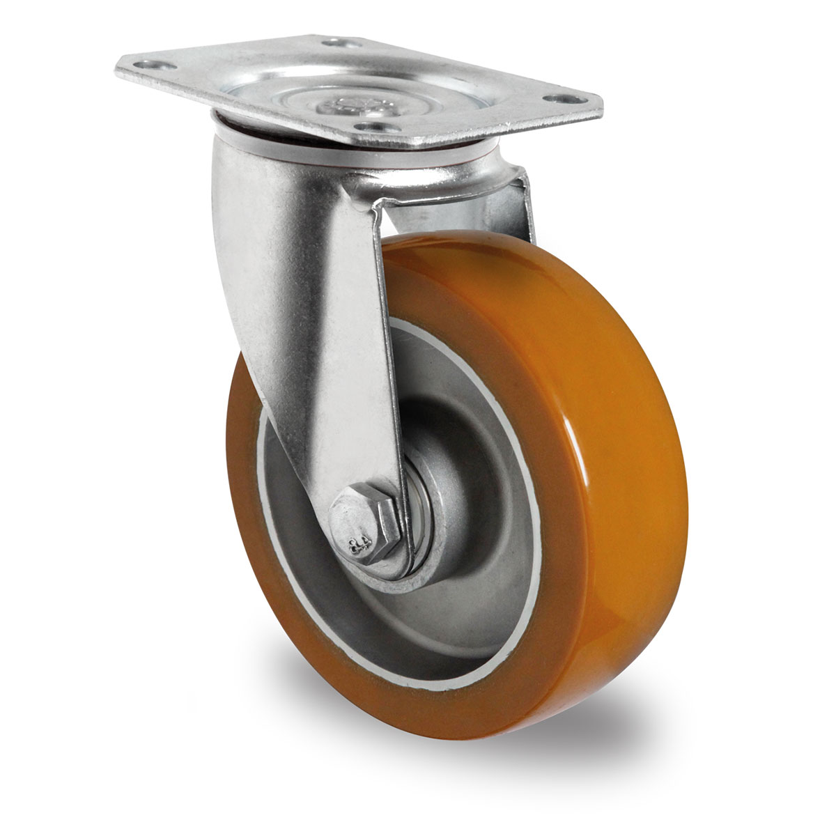 swivel castor d 125 mm series AAU5 double ball bearing