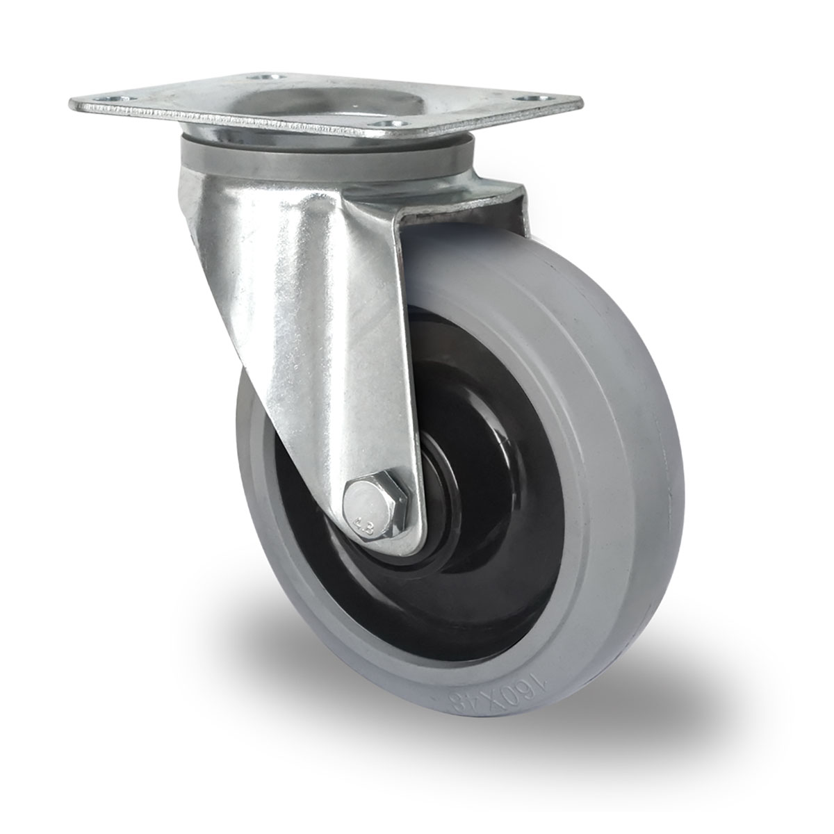 swivel castor d 160 mm series R4E2 double ball bearing