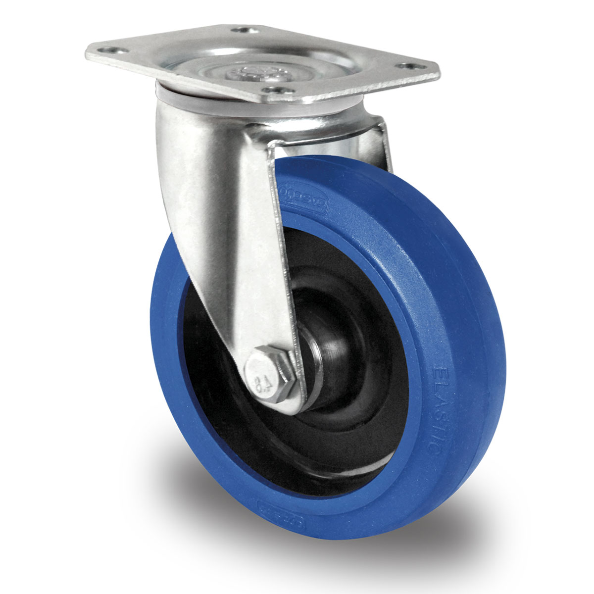 swivel castor d 200 mm series R4F1 roller bearing